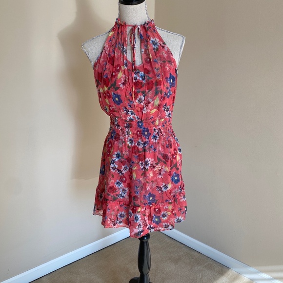 Parker Dresses & Skirts - Parker NY 100% silk Serenity Dress mini in  Red Sangria Size Small